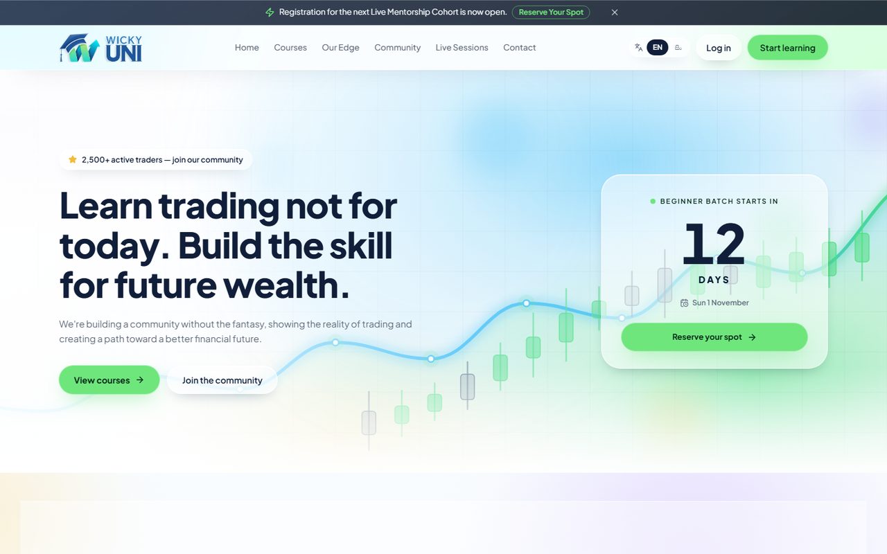 Wicky Uni screenshot